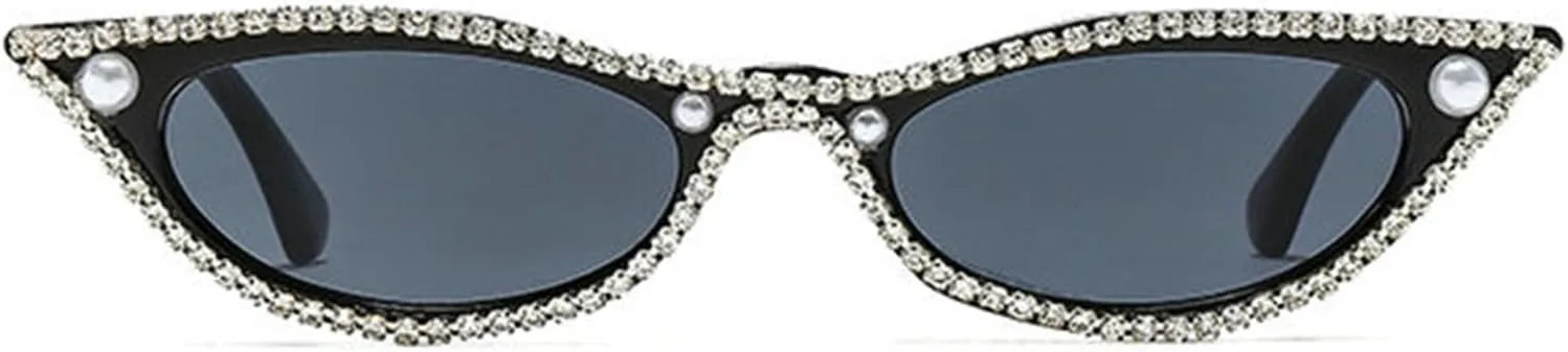 

Солнцезащитные очки Willochra Crystal Shiny Cat Eye для женщин, винтажный стиль, роскошные солнцезащитные очки со стразами, женские блестящие тонированные очки, C1