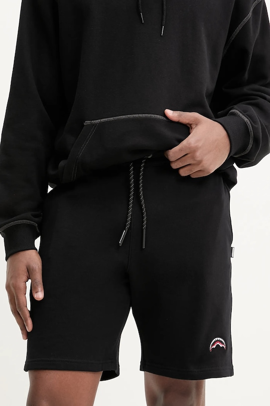 

Хлопковые шорты Sprayground, черный