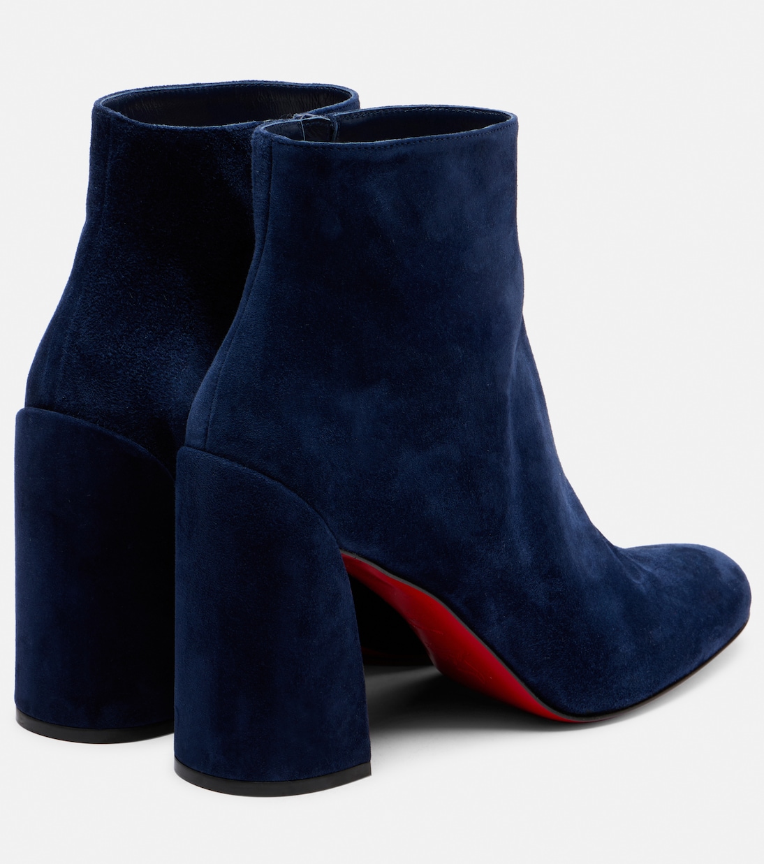 Ботинки Turela 85 из замши до щиколотки Christian Louboutin, Zaffiro — фото 2