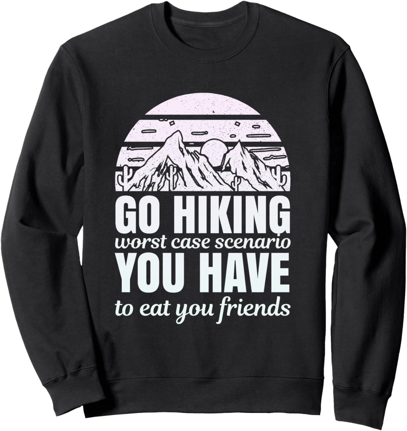 

Толстовка Hiking, Mountain Lines, Alpine Motifs, Hiking., черный