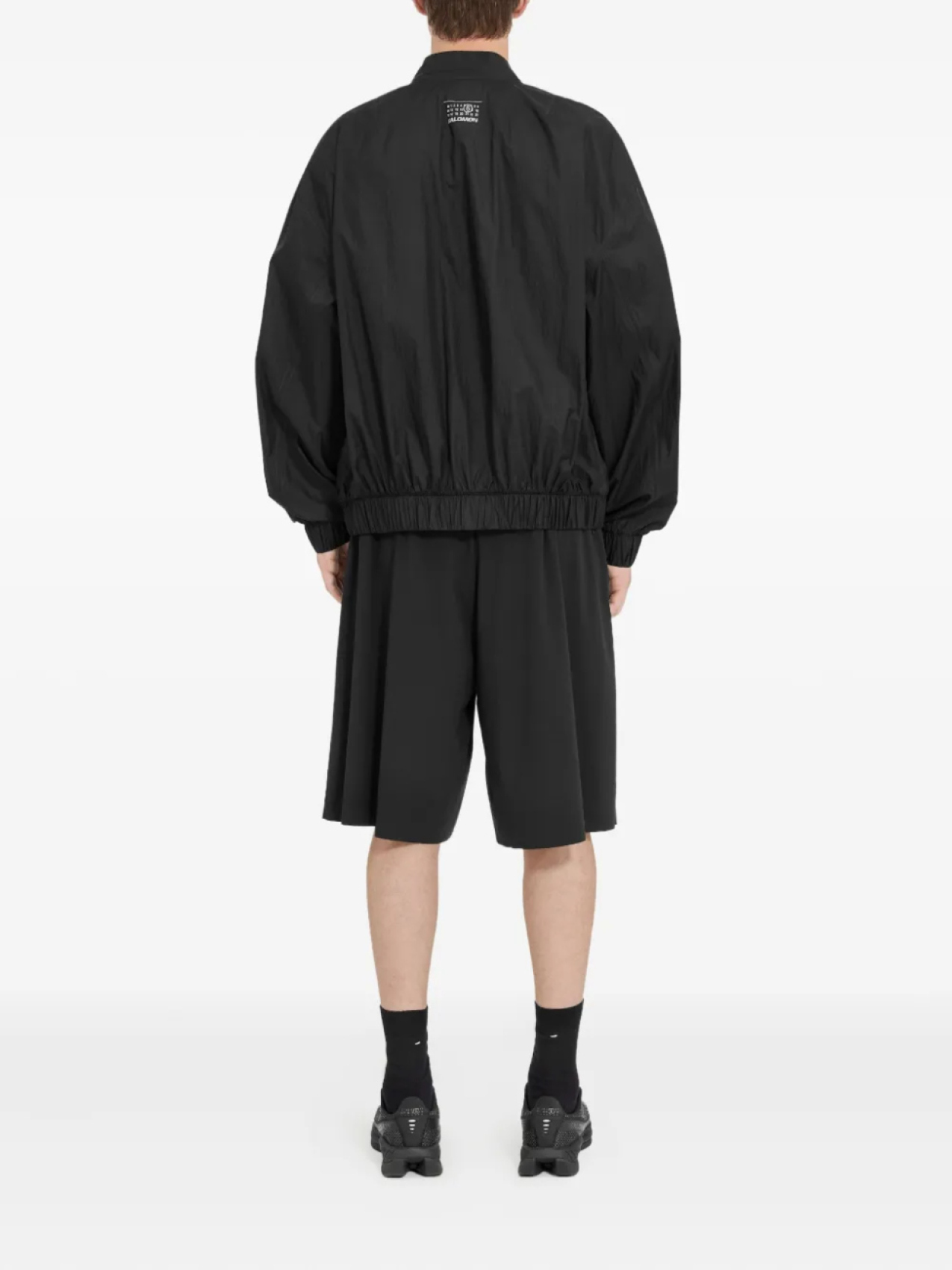 Куртка с принтом из коллаборации с Salomon MM6 Maison Margiela X Salomon, черный — фото 4