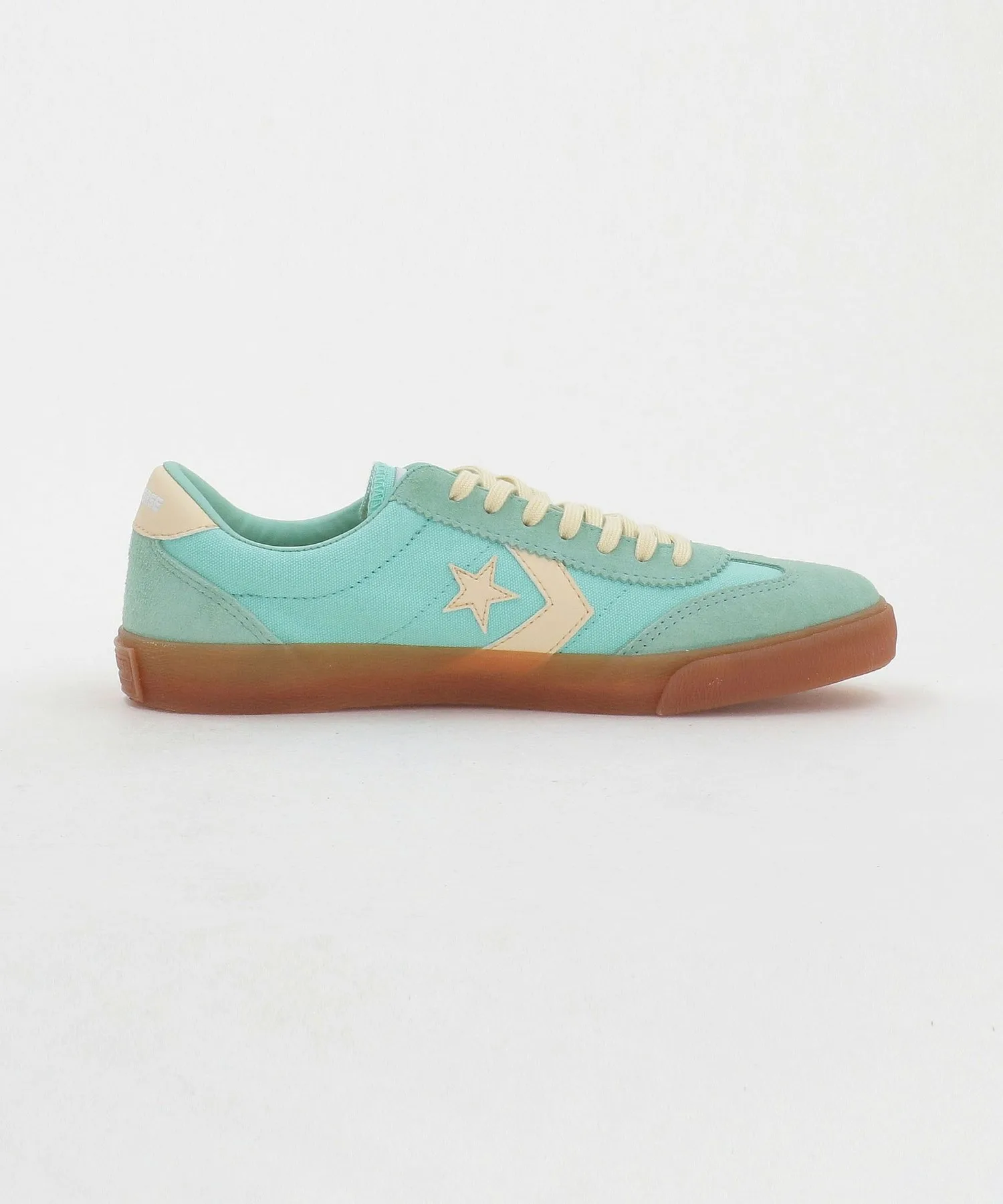 Мужские кроссовки из канвы и замши Road Classic SK OX CONVERSE светло-голубые — фото 4