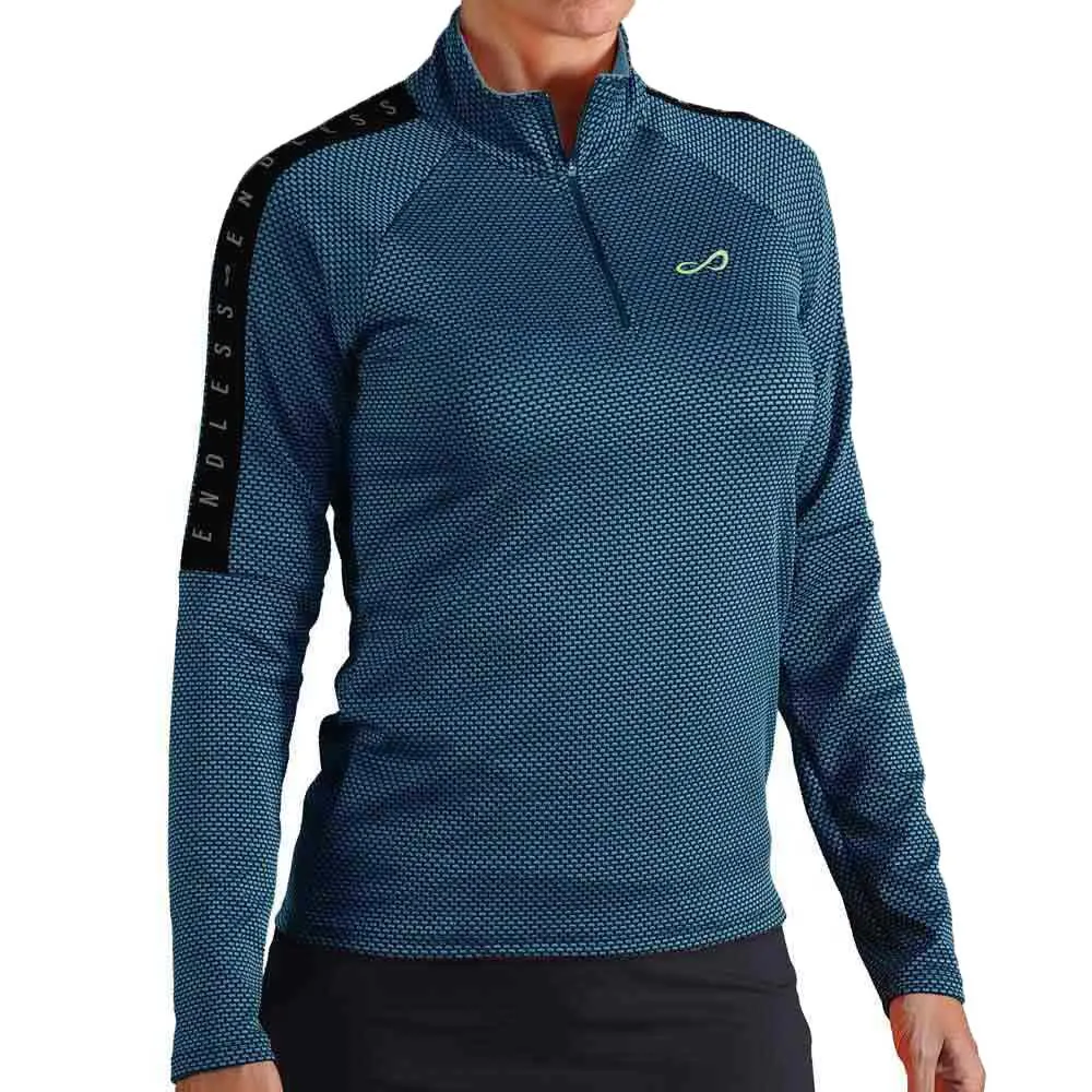 

Толстовка Endless Kirsch ii half zip, синий