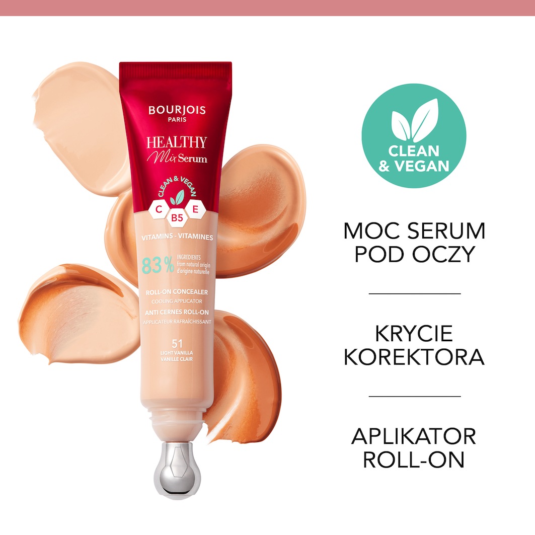 Корректор healthy mix serum Bourjois, 49n ivory, объем 11 мл — фото 3