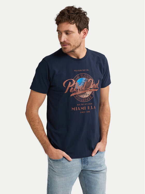 

Футболка regular fit M-1050-TSR602 Petrol Industries, синий