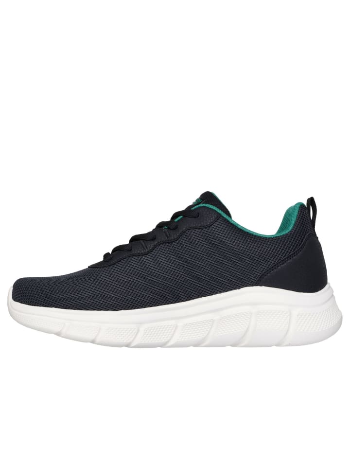 Кроссовки на шнуровке BOBS B FLEX Skechers, черный — фото 4