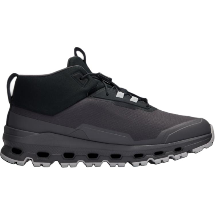 On Детские кроссовки Cloudhero Abrasi Resistant Mid top для активного отдыха, черные, для подростков — фото 3
