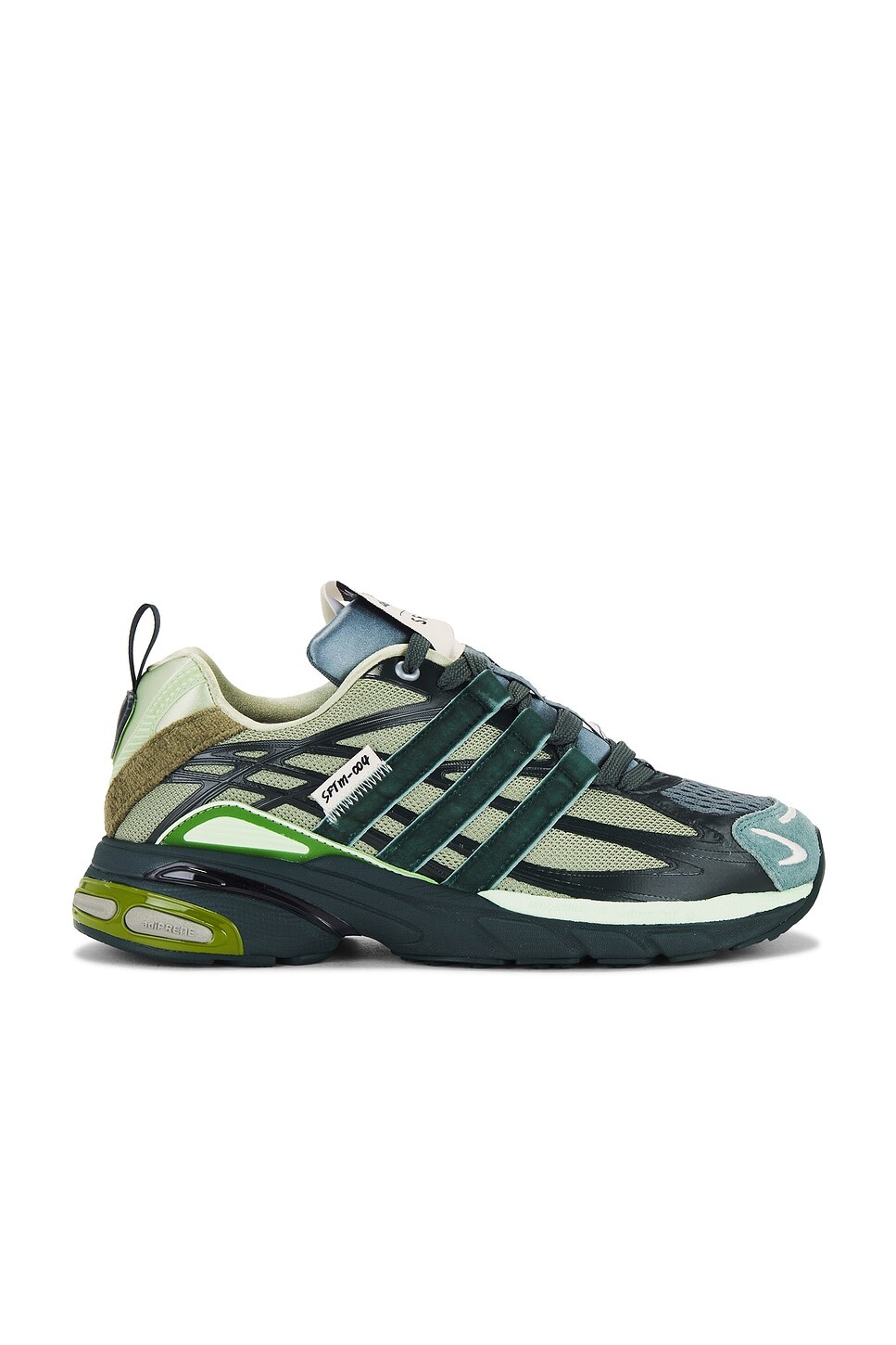 

Кроссовки мужские Adistar Cushion Adidas By Song For The Mute, цвет Shadow Green, Collegiate Green, & Bold Onix