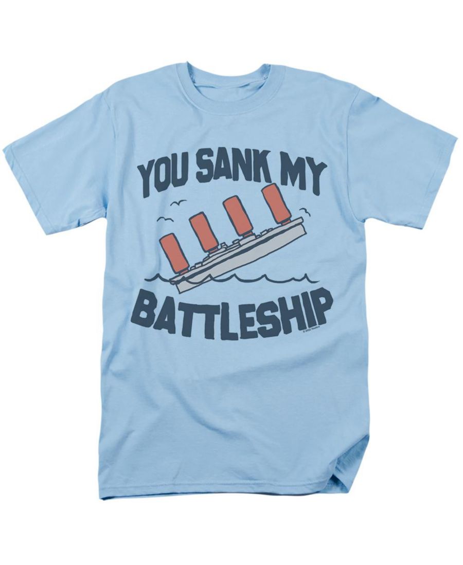 

Футболка большого размера "Затонувший линкор" Hasbro+, Light blue, Синий, Футболка большого размера "Затонувший линкор" Hasbro+, Light blue