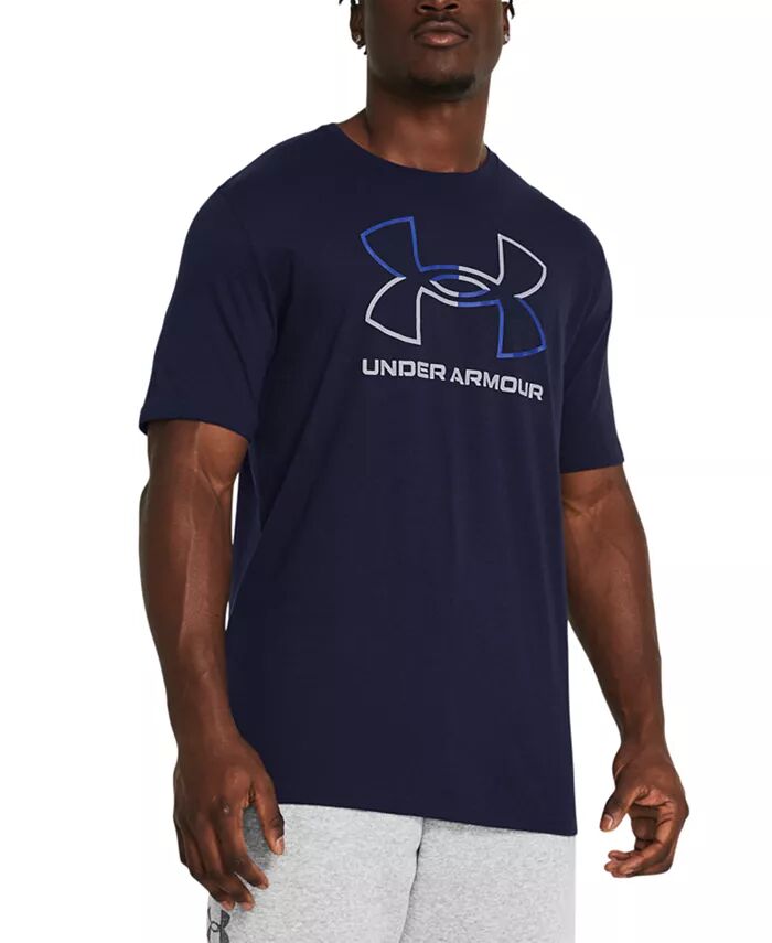 

Мужская футболка с графическим логотипом GL Foundation Under Armour, синий