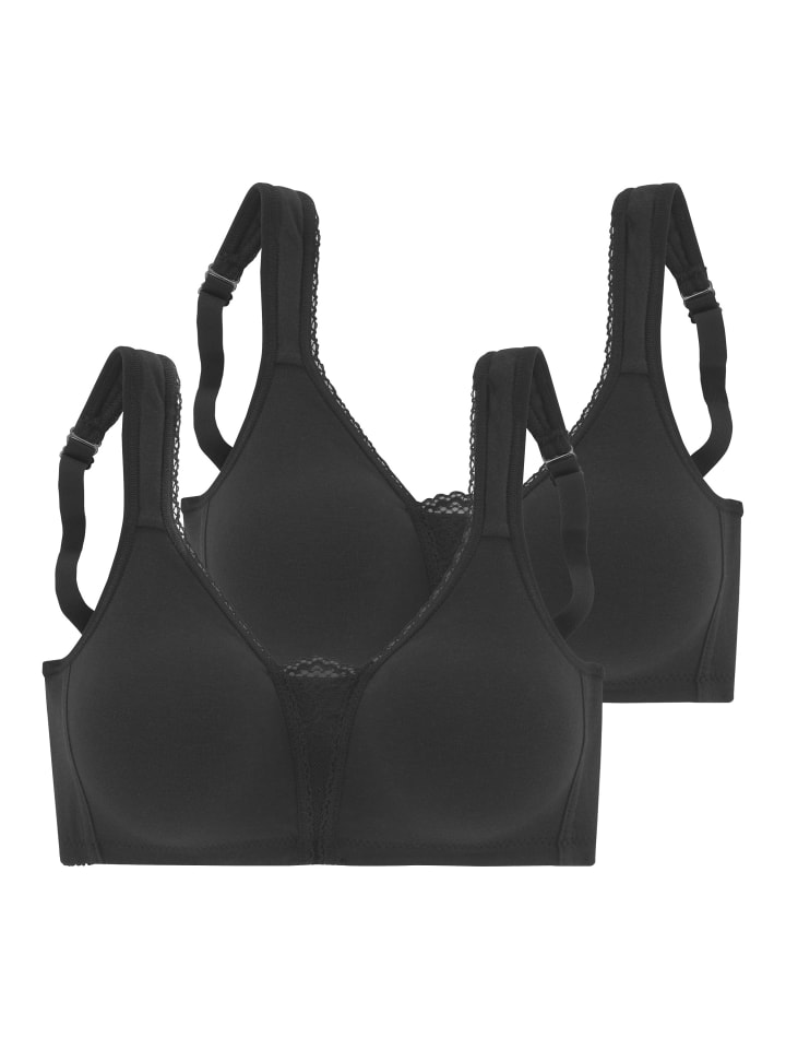 

Бюстгальтер без косточек PETITE FLEUR, цвет 2xschwarz