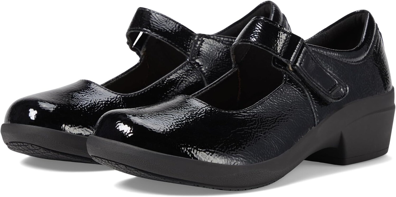 

Балетки Talene Ave Clarks, цвет Black Crinkle Patent Synthetic