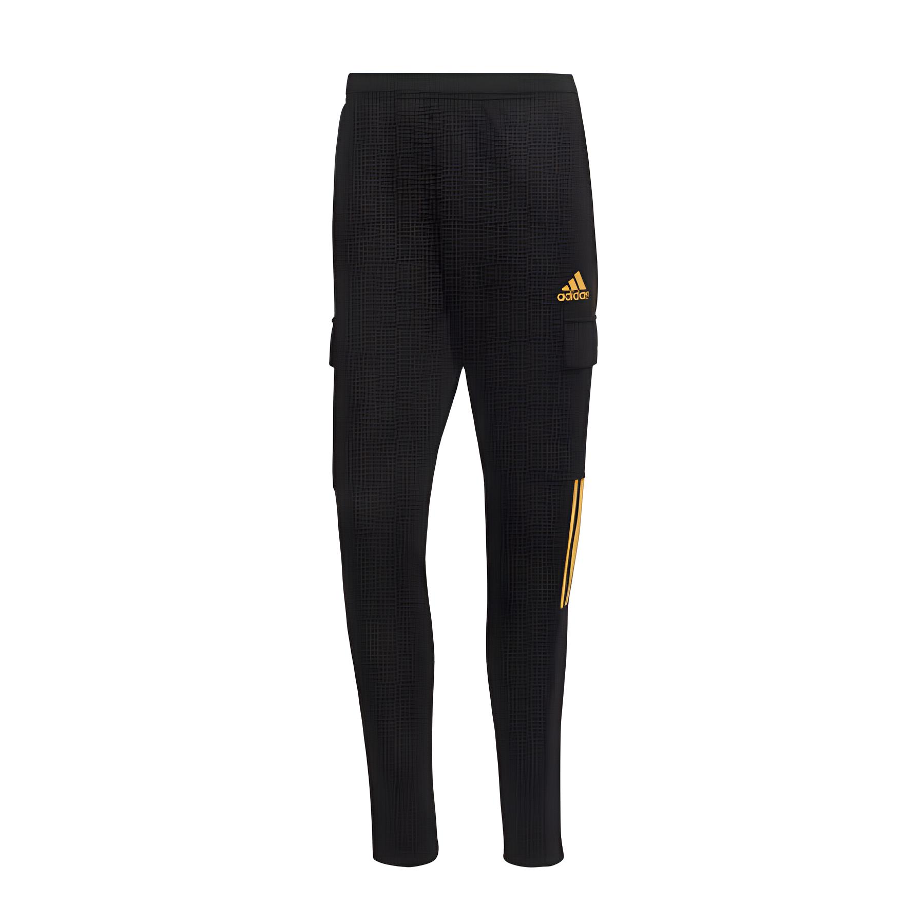 

Adidas Брюки карго мужские black/sun gold