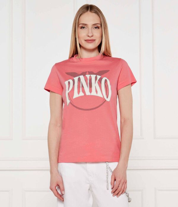 

Футболка старт Regular fit Pinko, розовый