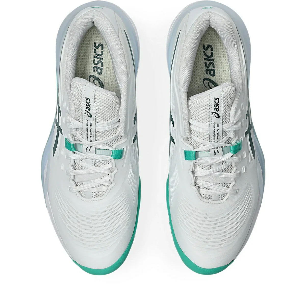 Мужские кроссовки для тенниса «GEL-RESOLUTION X OC» от ASICS, White/Dark Neptune — фото 3
