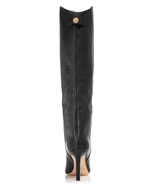 Женские сапоги до колена Alizze 85 на высоком каблуке Jimmy Choo, цвет Black — фото 4