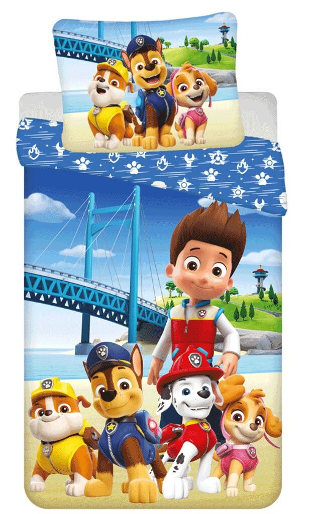 

Пододеяльник Paw Patrol Bridge 140 х 200 см - 50 х 70 см - хлопок Jerry Fabrics