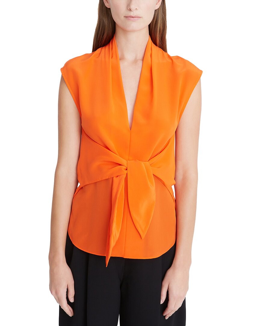 

Топ Halston Lola, оранжевый