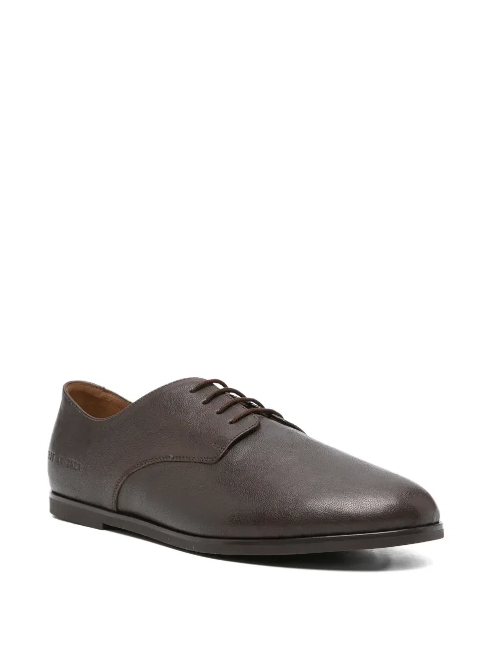 Дерби на миндалевидном носке Common Projects, коричневый — фото 2