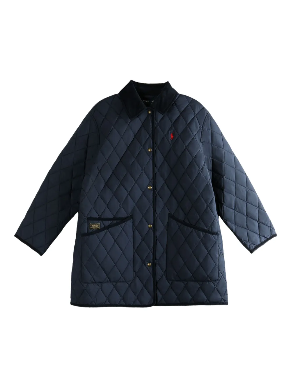 

Пальто с ромбовидной стежкой POLO RALPH LAUREN, синий