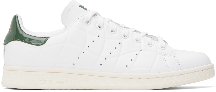 

Белые и хаки кроссовки Adidas Originals Edition Stan Smith Dime