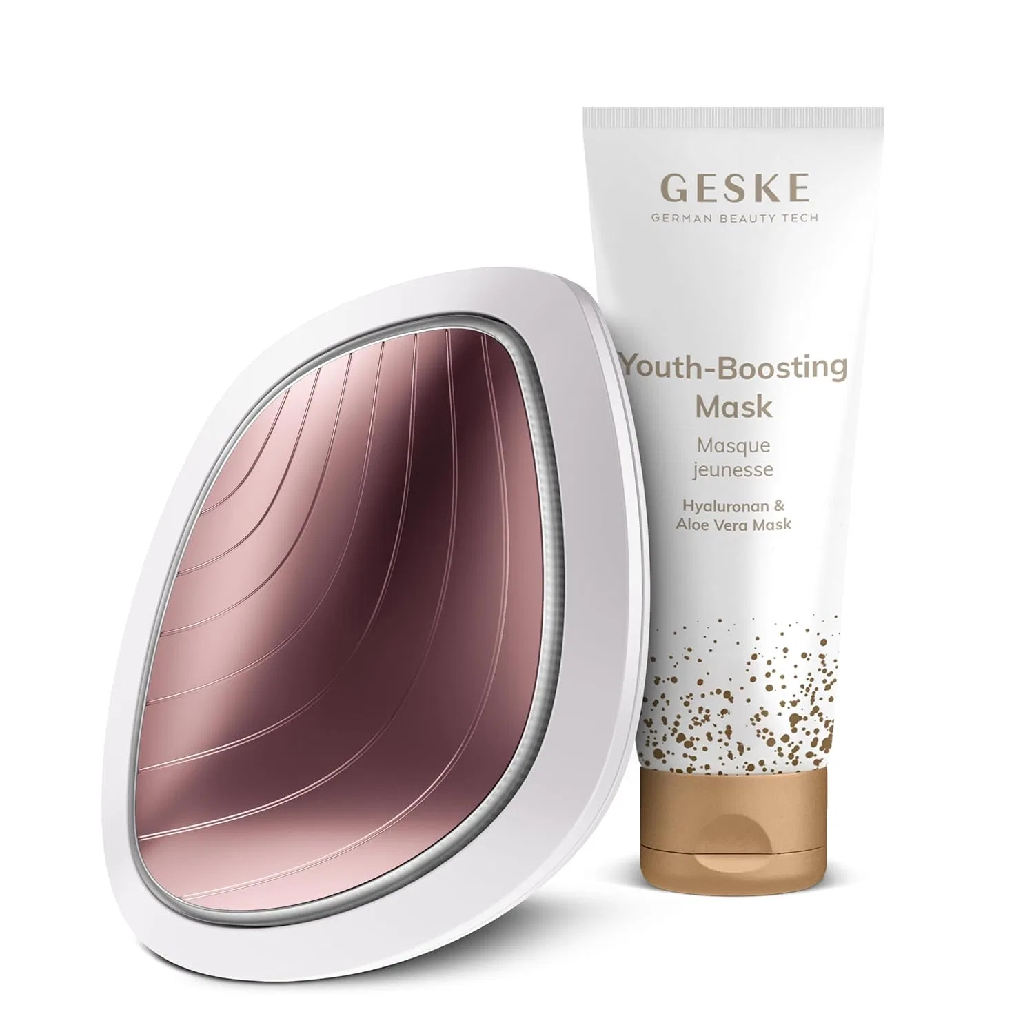 Маска для лица Geske — LED- «SmartAppGuided Sonic Warm & Cool Mask 9 in » от , Starlight Cosmetics Bundle