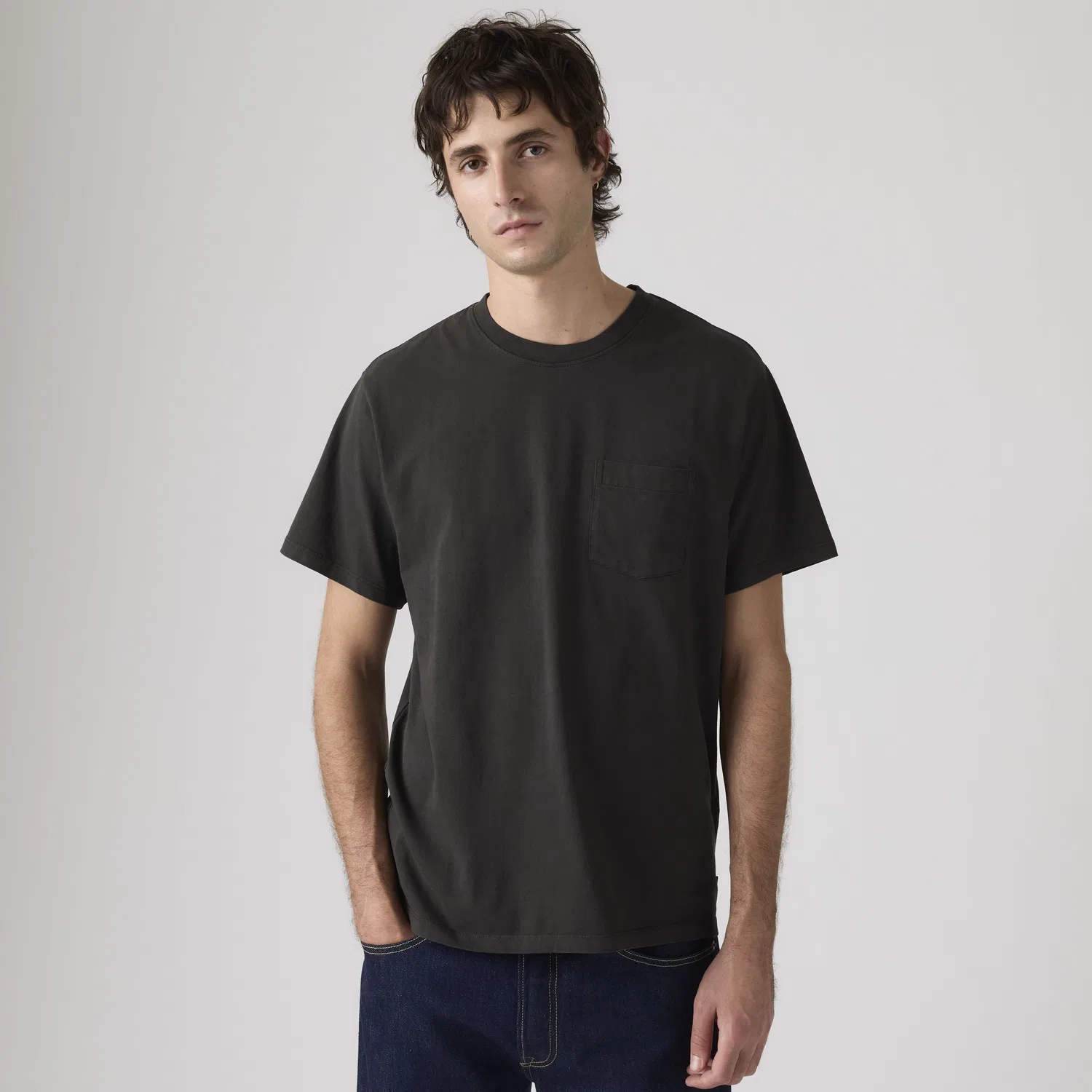 Футболка Essential Pocket Garment Dye Levi's, Black
