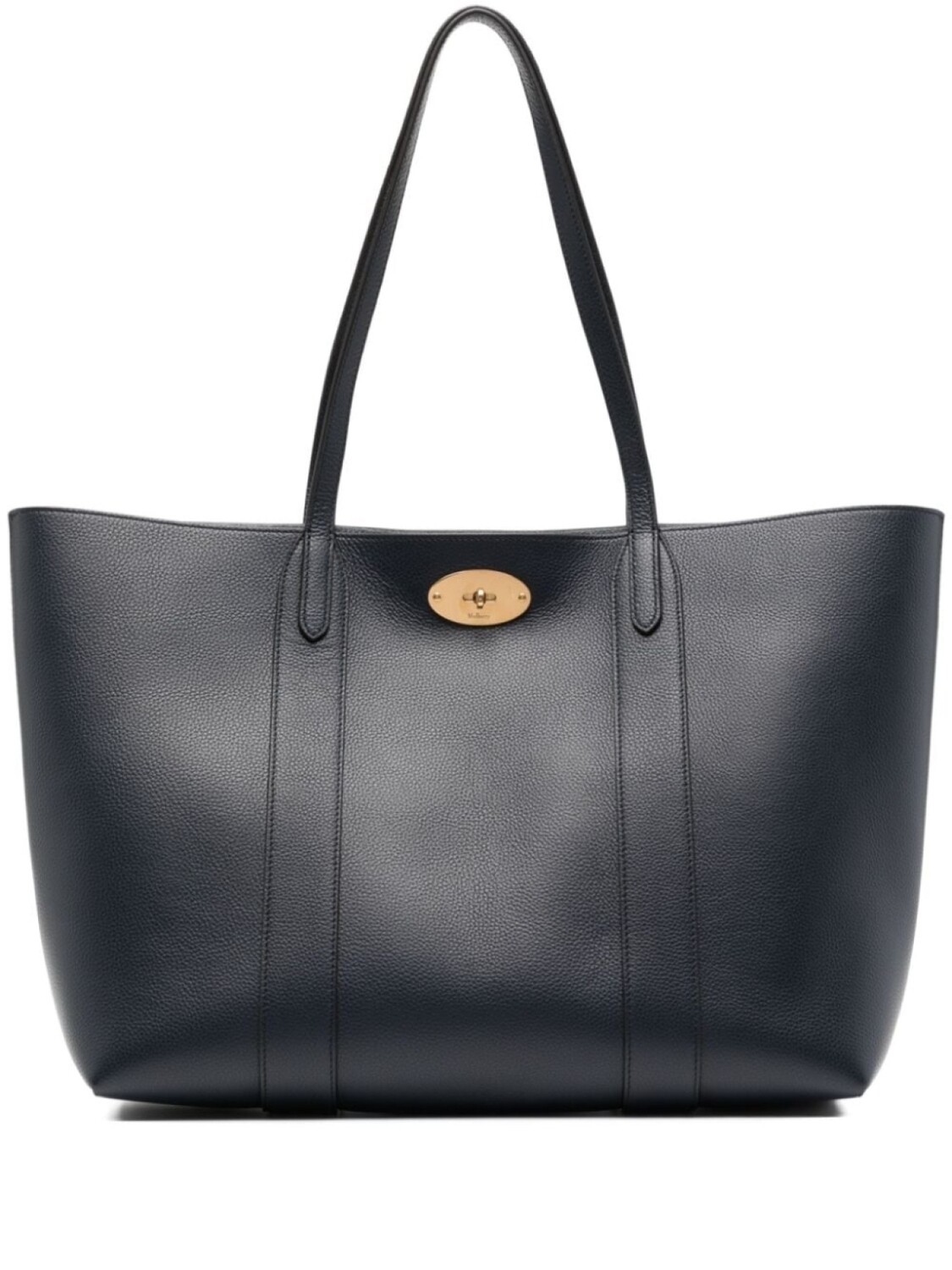 

Mulberry сумка-тоут из зернистой кожи, синий