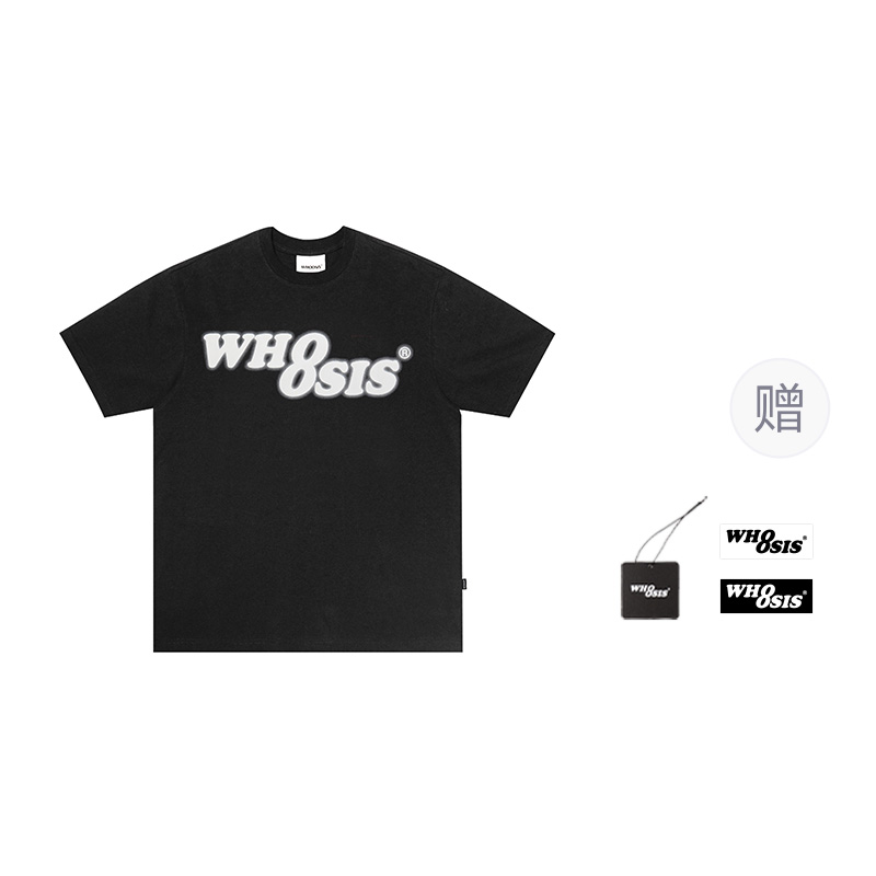 

Футболка унисекс WHOOSIS, New Light Heather Gray