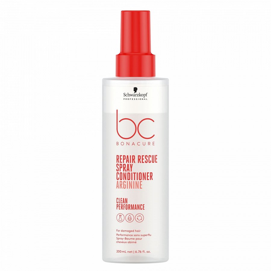 

Несмываемый кондиционер для волос в спрее bc bonacure repair rescue spray conditioner Schwarzkopf Professional, 200 мл