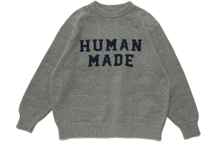 

Свитер HUMAN MADE, серый