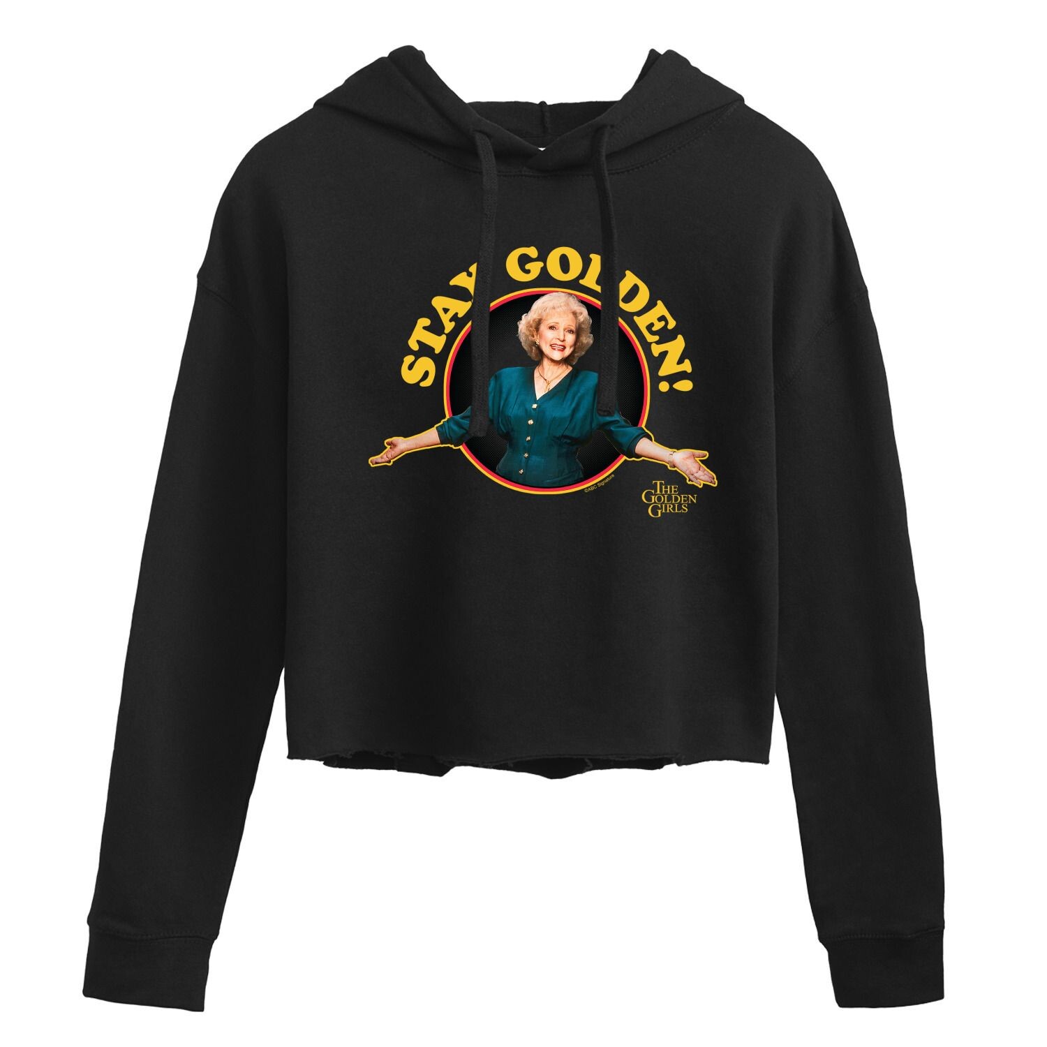 

Укороченная худи с рисунком Golden Girls для юниоров "Stay Golden" Licensed Character