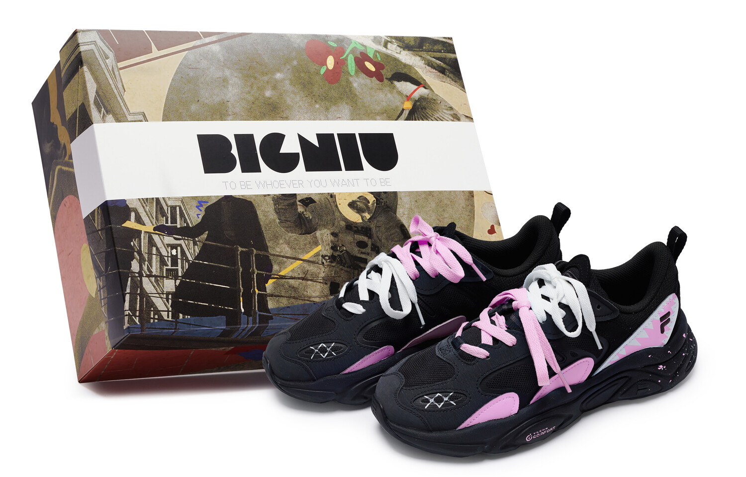 

Кроссовки FILA Mars 2 Lifestyle Shoes Women's Low-top Pink/white, черный