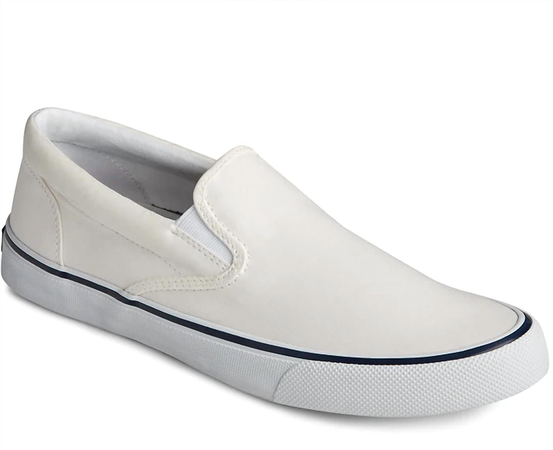 

Мужские кроссовки Striper Ii Slip On белого цвета Sperry