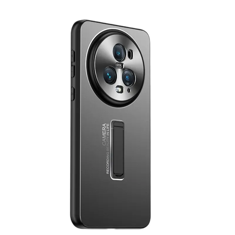 

Чехол для телефона Baohuguang Bao Huguang, Silver light and shadow metal matte bracket integrated case