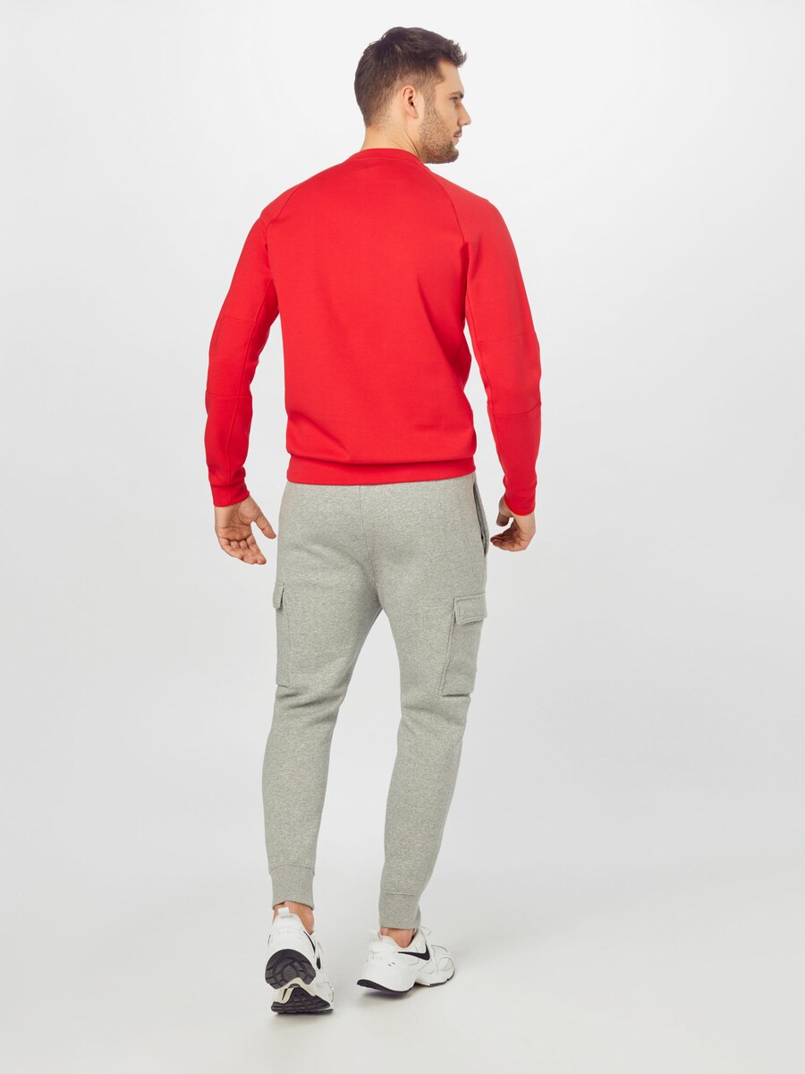 Зауженные брюки-карго Nike Sportswear CLUB FLEECE, mottled grey — фото 4
