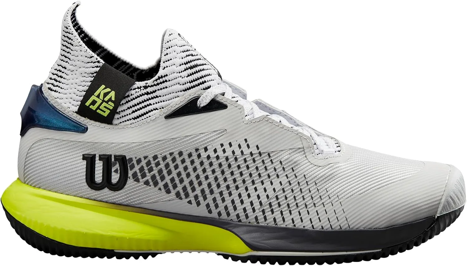 Мужские теннисные кроссовки Wilson Men's KAOS Rapide SFT, черный/синий — фото 2