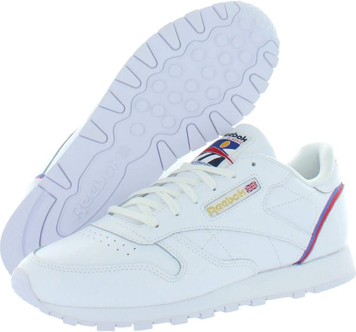 Кроссовки Reebok Court Advance, мужские, цвет Black/Excellent Red/Humble Blue — фото 3