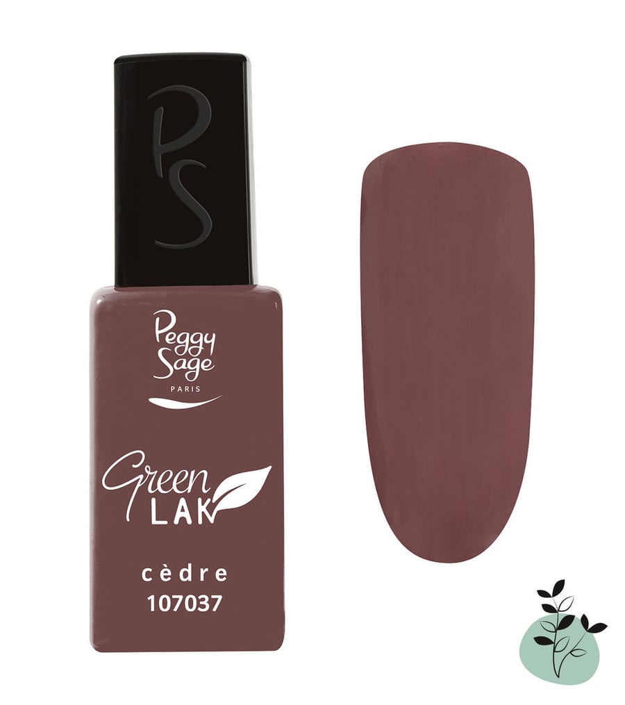 

Зеленый лак для ногтей LAK Cèdre Classic UV/LED 10 мл Peggy Sage