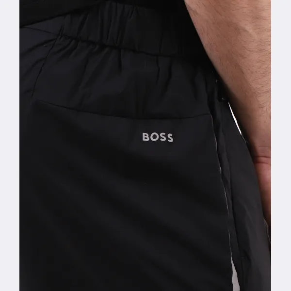 Шорты s_run2 10246665 01 стандартного кроя Boss, черный — фото 4
