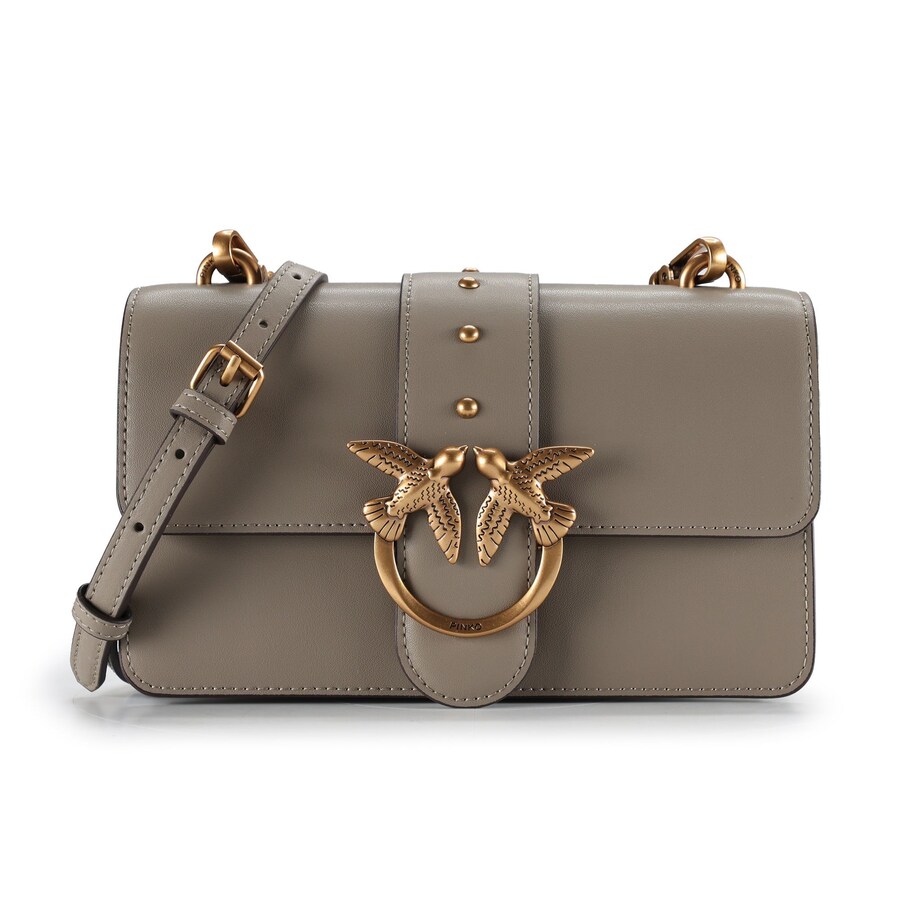 

Сумка через плечо PINKO Love One, серый