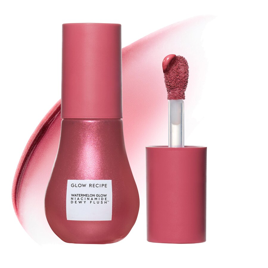 

Сыворотка-румяна Watermelon Glow с ниацинамидом для сияния кожи - осветляющая сыворотка-румяна Glow Recipe, .4 oz /12 ml, Berry Flush