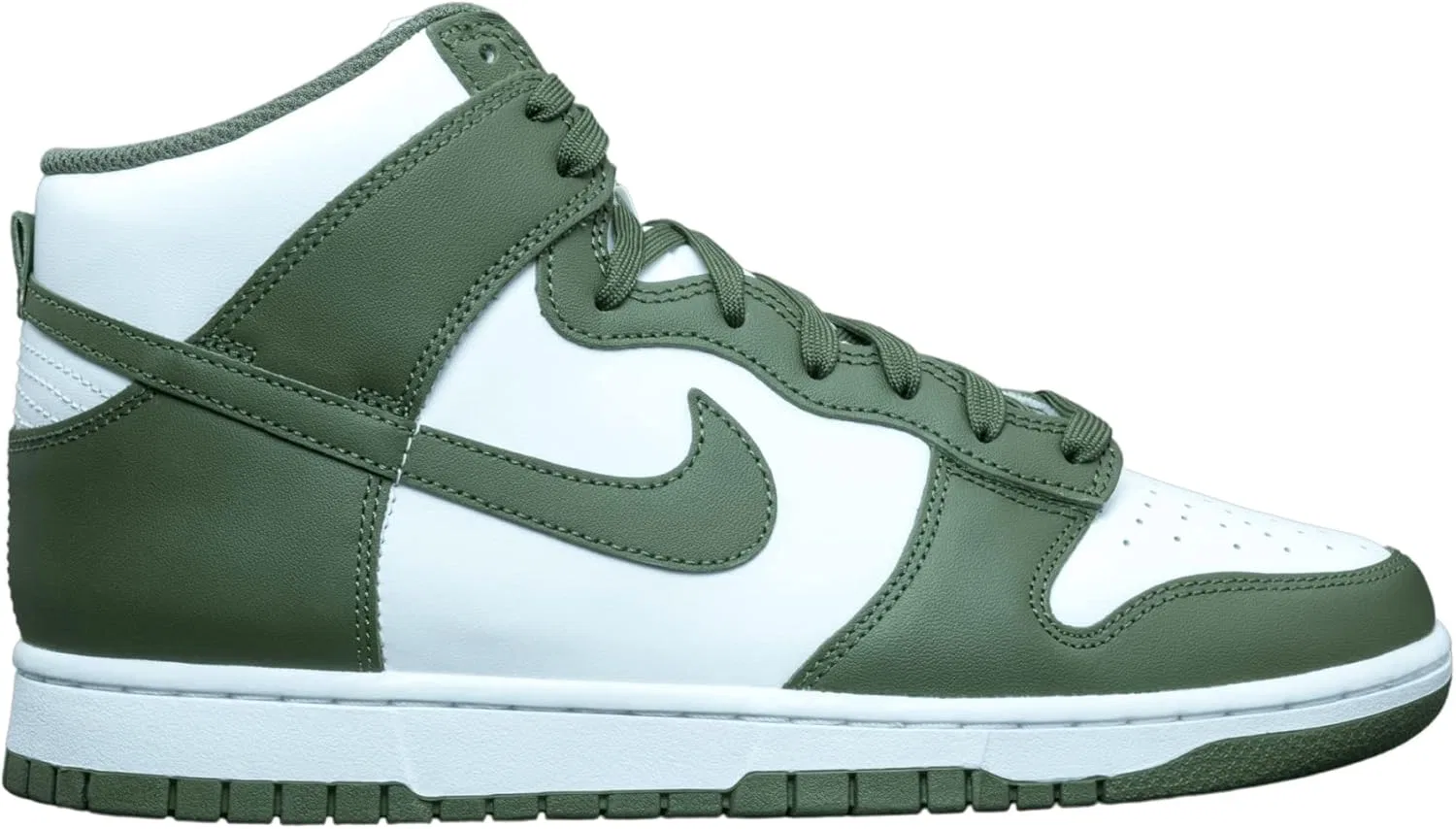 Кроссовки высокие Nike Dunk High, цвет Load White Khaki 107