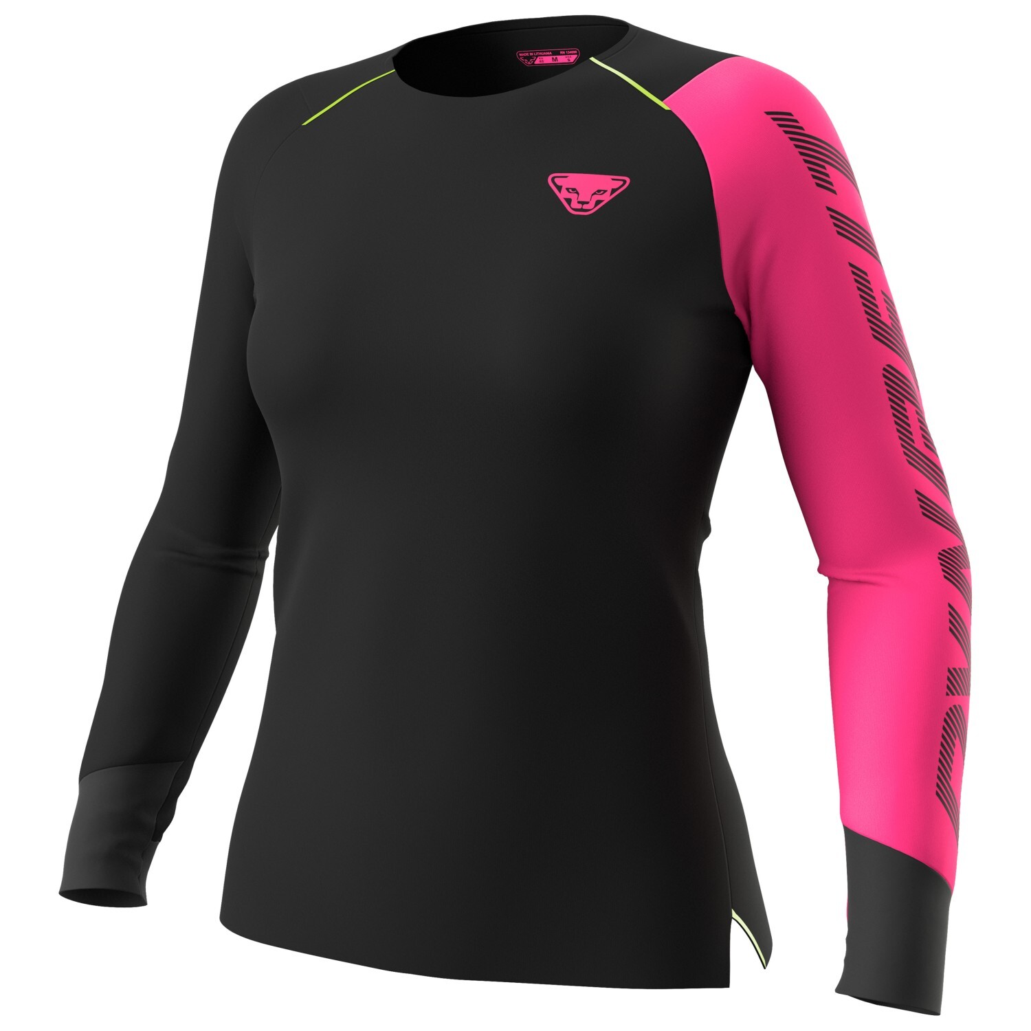 

Беговая рубашка Dynafit Women's DNA L/S, цвет Pink Glo/0910