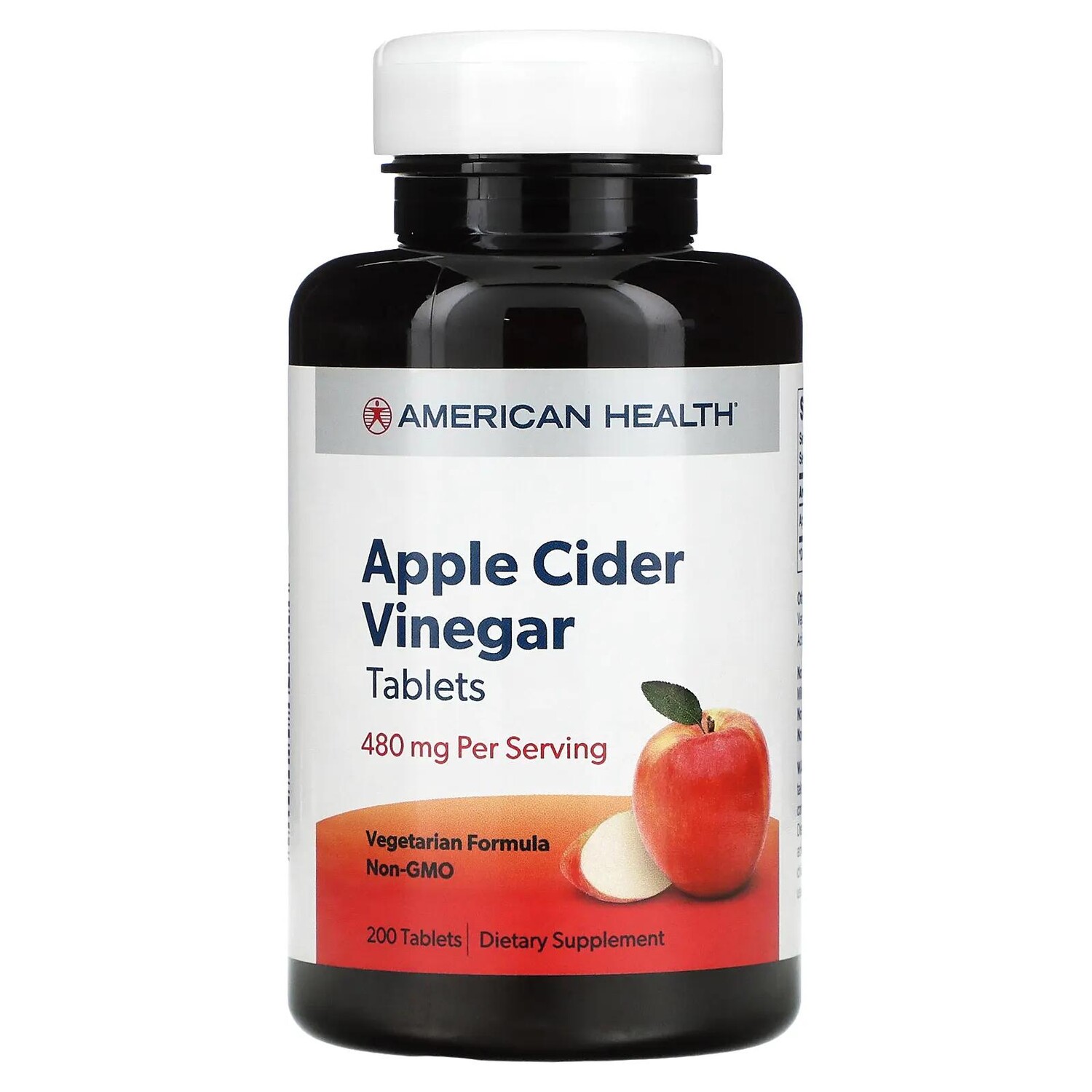 

American Health Яблочный уксус в таблетках 200 таблеток
