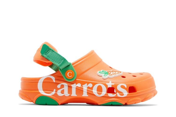 

Кроссовки Crocs Anwar Carrots x Clog Kids Orange, оранжевый