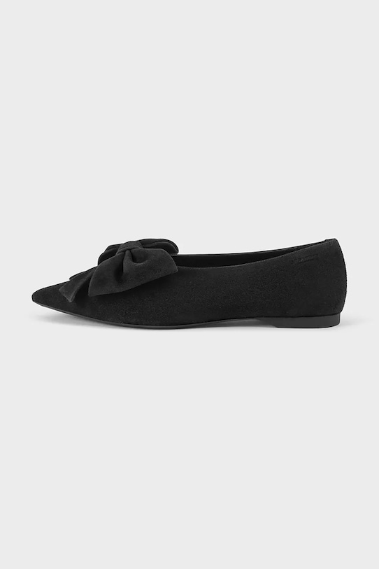 Замшевые балетки HERMINE Vagabond Shoemakers, черный
