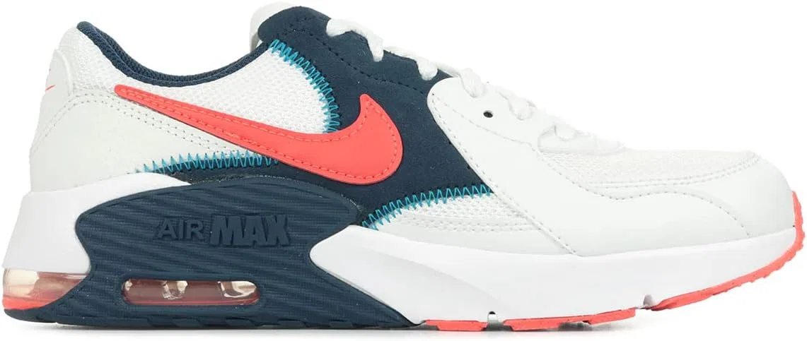 Кроссовки Nike Air Max ExCEE (TD), код CD6893-103, Summit White Bright Crimson — фото 2