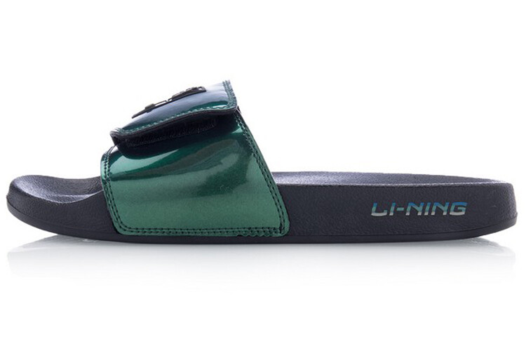 Шлепанцы Disney X мужские бамбуковые листья зеленые Lining