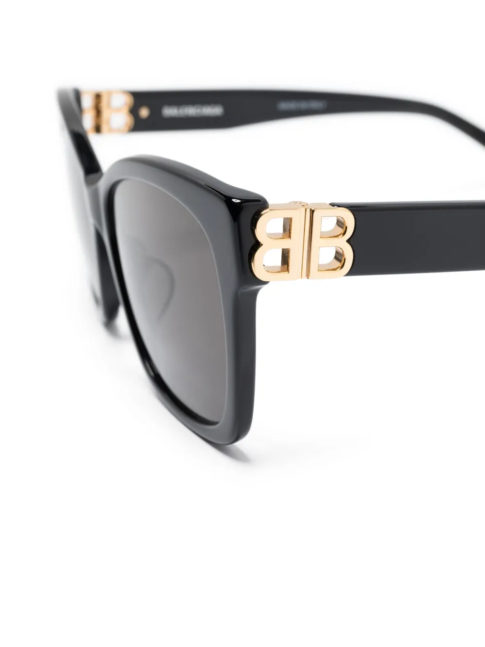 Солнцезащитные очки Dynasty в квадратной оправе Balenciaga Eyewear, черный — фото 3